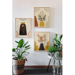 Wallity slika 3Dartsoho108, 3 dijela, 33 x 48 cm