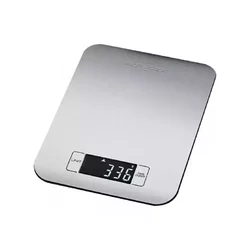 ProfiCook PC-KW 1061 Digital Kitchen Scale with Large LCD Display. Stainless Steel Weighing Surface with Tare Function and Automatic Shut-Off