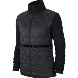 Nike W NK AROLYR JKT, ženska jakna za trčanje, crna
