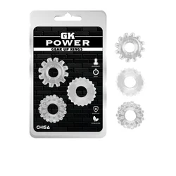 Gear Up Rings – Clear