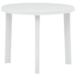 Vidaxl Vrtna miza 89 cm plastika