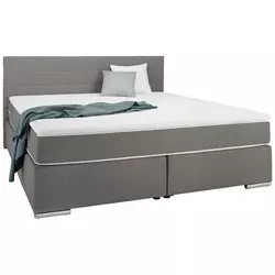 BOXSPRING KREVET 180/200 cm  siva