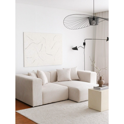 ATELIER DEL SOFA Ugaona garnitura Yolo Mini Corner White