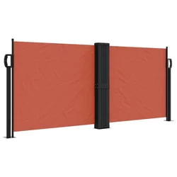 Uvlačiva bočna tenda 100 x 600 cm terakota
