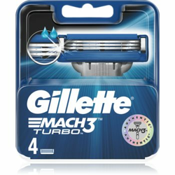 Gillette Mach 3 Turbo zamjenske britvice 4 Ks