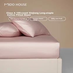 Mido House Set Čaršav sa lastišem i 2 jastučnice, 150x200cm, Roze