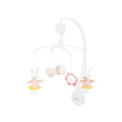 KikkaBoo Muzička vrteška za krevetac Rabbits in Love (KKB10336)
