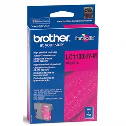LC1100HYM - Brother Cartridge, Magenta, 750 pages