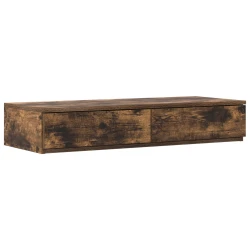 Ladice za krevet s ladicama Dimljeni hrast 90 x 36,5 x 16,5 cm