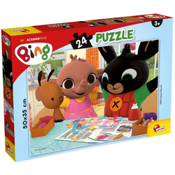 Lisciani Puzzle - Puzzle Bing - Tvoríme 24 dielikov - 1 - 39 kosov