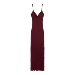 Bershka Obleka bordo
