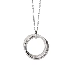 2Jewels Ogrlica Milano, Srebrne boje