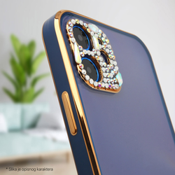 Maska za iPhone 17 Air Luxury Crystal Clear crna