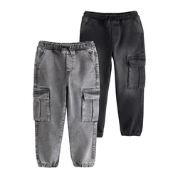 Next Kavbojke siv denim/črn denim