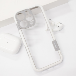 Maska Wolmtt Bumper za iPhone 16 Pro Max bela