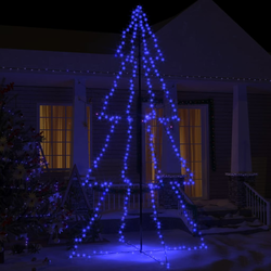 Stožasto božićno drvce 360 LED unutarnje i vanjsko 143 x 250 cm