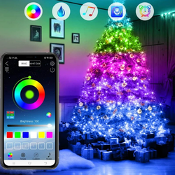 Ukras za jelku led lampice u boji 5m