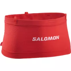 Tekaški pas Salomon ADV Skin Seamless Belt Flame Scarlet/White