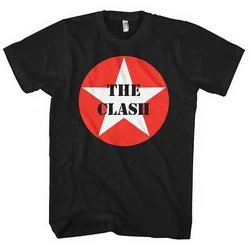 The Clash Star Badge Black XL Majica
