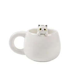 iTOTAL Šolja Charm Mačka Bela XL2525A