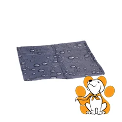 Flamingo Cooling Pad Fresk Drop XXL 120x80cm, Rashladna Podloga Za Pse, Siva