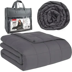 Severno Utežena odeja, senzorična antistresna odeja 150x200 cm, 6,8 kg, Gravity 6 + torba
