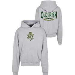 Old Irish Mob Ultraheavy Oversize Hoody Gray