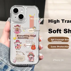 Yingkaida Maska za mobilni telefon iPhone 14, Šarena
