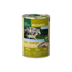 Real Nature Wilderness Junior piščanec z lososom 400g konzerva