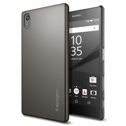 OVITEK ZA SONY XPERIA Z5 SPIGEN SGP THIN FIT GUNMETAL