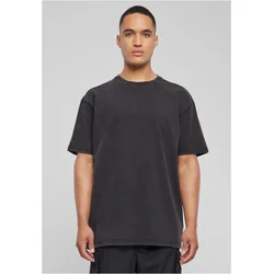 Love Yourself First Acid Washed Heavy Oversize Tee Black
