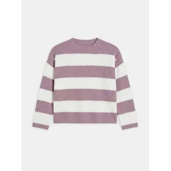 Sinsay - Prugasti džemper - pastelno roze