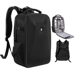 K&F Multi functional Haedshell Camera Backpack.Color: Black