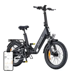 Engwe  L20 3.0 BOOST 250W 20 Električno kolo (Črno)