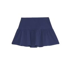 Cropp - Bombažno mini krilo - mornarsko modra