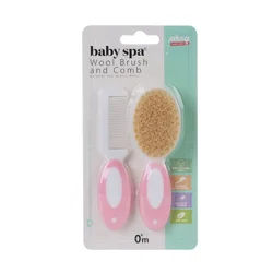 Baby Spa četka i češalj roze