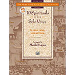 10 SPIRITUALS FOR SOLO VOICE+CD MEDIUM/LOW