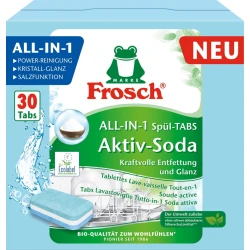 Frosch Tablete za mašinu za pranje sudova Activ Soda, 30 komada