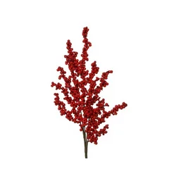 Dekordom dekoracija - spray foam 55cm 701864 - red - kmg ( 045707 )
