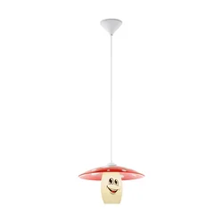 Eglo 96879 - Dečije viseće svetlo FUNJI 1xE27/60W/230V