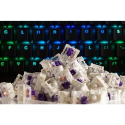 Prekidači tastature za računar Glorious Kailh - ljubičasti taktilni prekidač