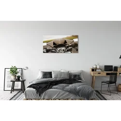 tulup.si Slika na platnu Motorcycle cesta nebo vrh 100x50 cm