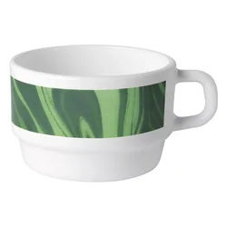 Bormioli Rocco Skodelica za kavo Careware 220 ml, zelena (12 kos)
