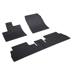 Rubber car mats Opel Combo E 2018- (5 seats)