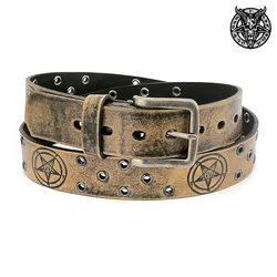 Pas rjavi Baphomet eye - LSF2 06