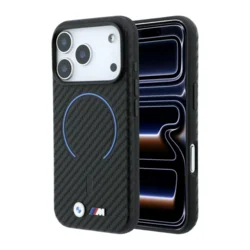 Maska BMW M Carbon Printed Ring Magsafe za iPhone 17 Pro Max/ 18 Pro Max crna