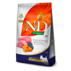 N&D Pumpkin Hrana za pse Mini Adult, Bundeva & Jagnjetina - 7 kg