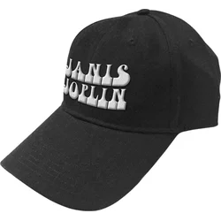 JanisJoplin White Logo BL Baseball Cap