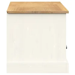 TV ormarić VIGO bijeli 156 x 40 x 40 cm od masivne borovine