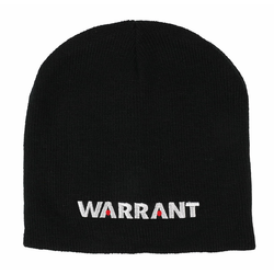 Beanie kapa Warrant - Logo - ROCK OFF - BH128